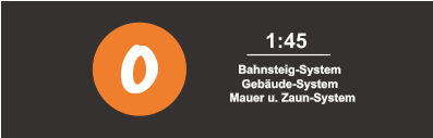 1:45 Bahnsteig-System Gebäude-System Mauer u. Zaun-System 0