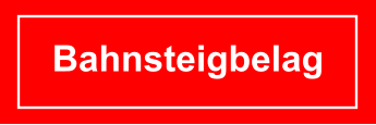 Bahnsteigbelag