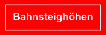 Bahnsteighöhen
